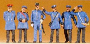 Royal Bavarian Railway Personnel Circa 1900 (6) Figure Set