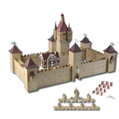 Medieval Castle with LED Lighting Start and Save Kit
