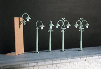 Swan Necked lamps (9 per pack)