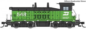 EMD NW2 PhV Diesel Burlington Northern 558