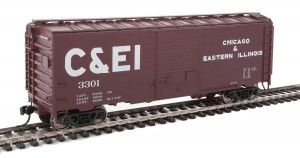 40' ACF Welded Boxcar Chicago & Eastern Illinois 3301