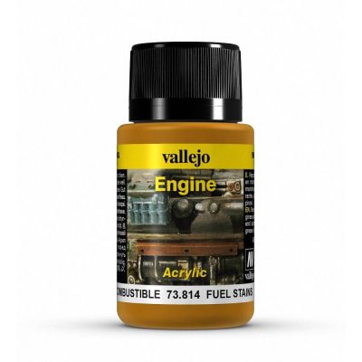 Vallejo Weathering Effects 40ml - Fuel Stains