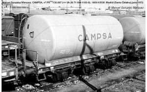 RENFE Campsa 3 Axle Tank Wagon Set (2) IV