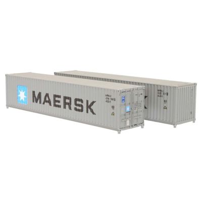 40ft Container Set (2) Maersk MRKU