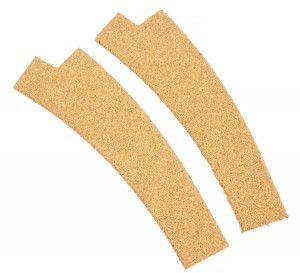 Cork Underlay OO Scale 3mm Sectional LH Curve Turnout(2)
