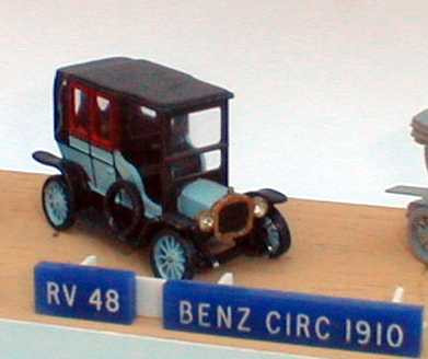 Benz (Circa 1910) Whitemetal Kit