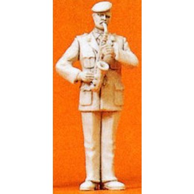 Military Musician Alto Saxophonist Unpainted Figure