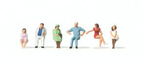 Seated Persons (6) Figure Set