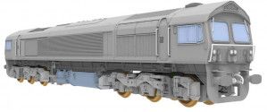 Class 59 001 'Yeoman Endeavour' Aggregate Inds (DCC-Fitted)