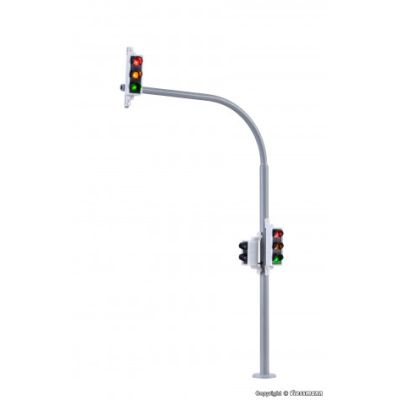 Arced Traffic Light w/Pedestrian Signal Set LED (2)