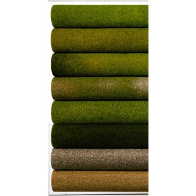 Dark Green Meadow Deep Green Grass Mat 120x60cm