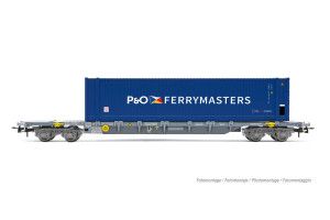 F-NOVA Sgss P&O Ferrymasters 45' Container Wagon VI
