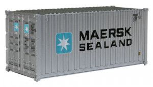 20' Corrugated Side Assembled Container Maersk Sealand