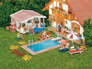 Swimming Pool and Summerhouse Kit III