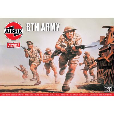 Vintage Classics British WWII 8th Army (1:76 Scale)