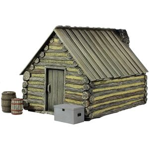 American Civil War Winter Hut _2 - 4 Piece Set
