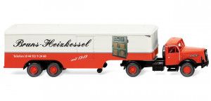 Henschel Box Semitrailer Bruns 1955-61