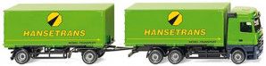 MB Actros Hansetrans Swap Body Trailer Truck