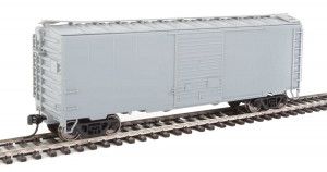 40' ACF Welded Boxcar Undecorated