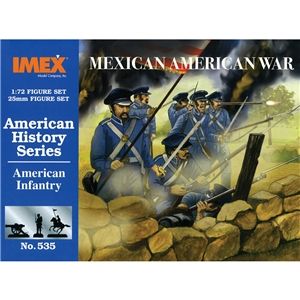 Mexican American War 1840s US Infantry