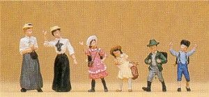 Women and Children 1900 (6) Exclusive Figure Set