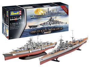 Battle Set HMS Hood/ Bismarck 80th Anniversary(1:700/1:720)