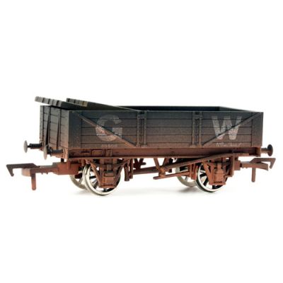 4 Plank Wagon GWR 45550 Weathererd