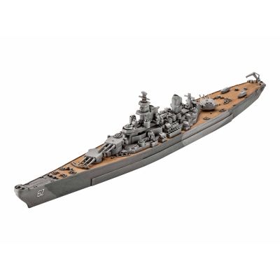 *US USS New Jersey WWII Battleship (1:1200 Scale)