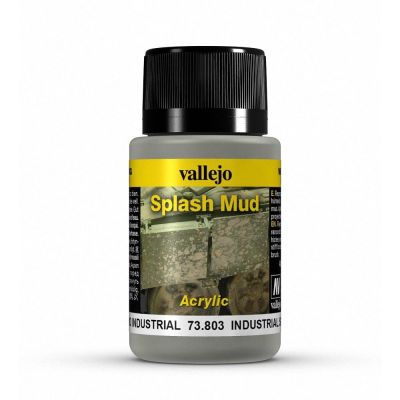 Vallejo Weathering Effects 40ml - Industrial Splash Mud