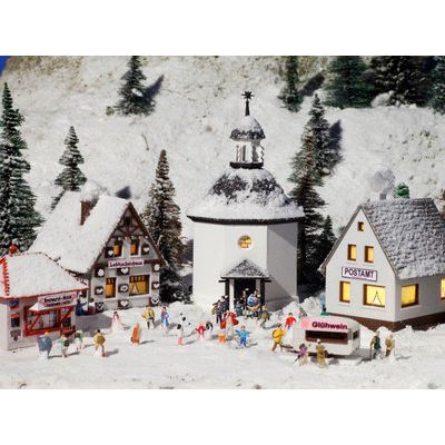 Christmas Village with Lighting Kit