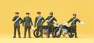 Carabinieri (5) & Motorcycles (2) Exclusive Figure Set