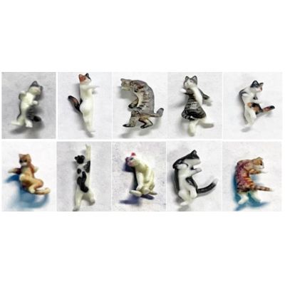 *Ninja Cats (10) Figure Set