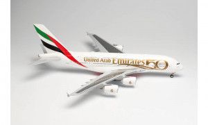 Airbus A380 Emirates UAE 50th Anniversary A6-EEX (1:200)