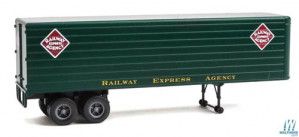 35' Fluted Side Trailer Pack Railway Express Agency (2)