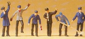 Railway Yard Workers (6) Standard Figure Set