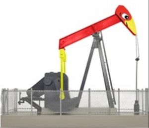 Operating Oil Pump Red Bird