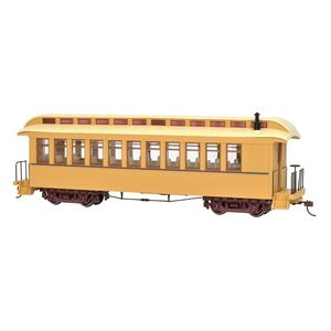 Convertible Coach / Observation Car - Painted, Unlettered - Buff/Tan