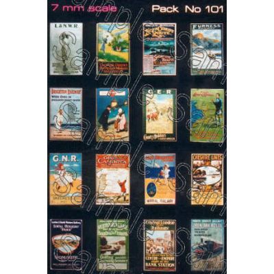 Pre-Grouping Travel Posters Small