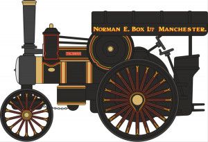 Fowler B6 Road Locomotive 16263 Talisman Norman E Box