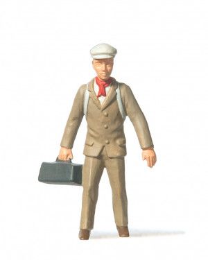 Man with Toolbox Figure