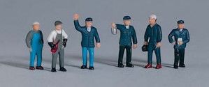 Hobby Railway Staff (6) Figure Set