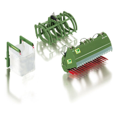Bressel and Lade Front Loader Green Attachments Set B