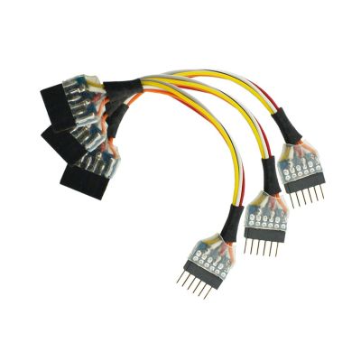 NEM651 6 Pin Plug to 6 Pin Socket Harness (3 Pack)