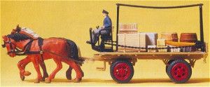 Horse Drawn Freight Wagon