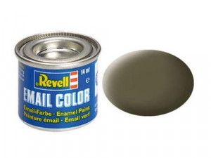 Enamel Paint 'Email' (14ml) Solid Matt NATO Olive RAL7013