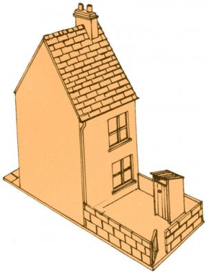 Stone Terraced House Kit