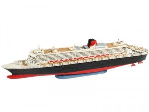 Ocean Liner Queen Mary 2 Model Set (1:1200 Scale)
