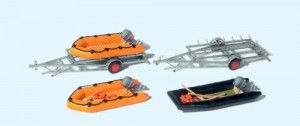 Rubber Dinghys (3) & Trailers (2) Kit