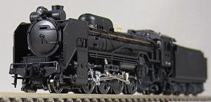 JR D51 Steam Locomotive Tohuku
