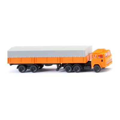 Magirus Tractor Trailer Orange